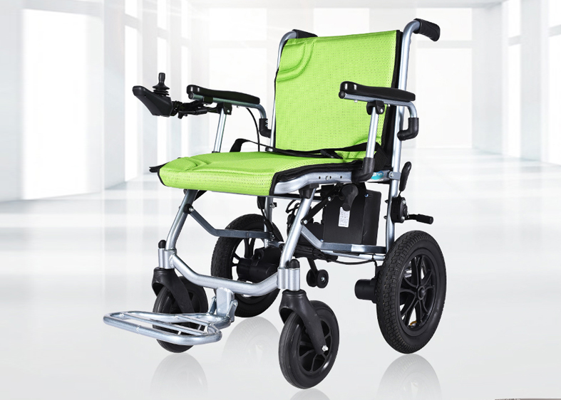 互邦电动轮椅D3-C外贸铝合金小轮电动轮椅轻只有14公斤